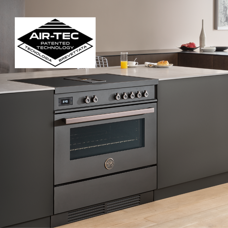 Bertazzoni legt het octrooi voor Air-Tec-technologie vast